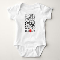 Navidades Baby Bodysuit