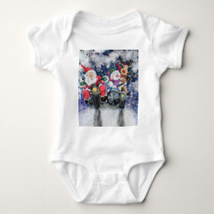 Body Para Bebé Navidades Baby Bodysuit con banda Happy Music