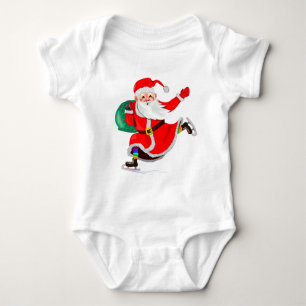 Body Para Bebé Navidades Baby Bodysuit Santa con regalo