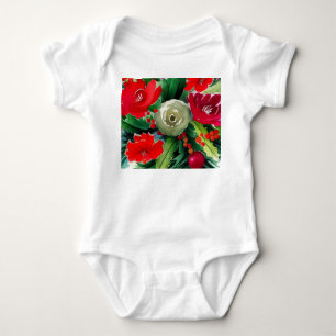 Body Para Bebé Navidades Bouquet