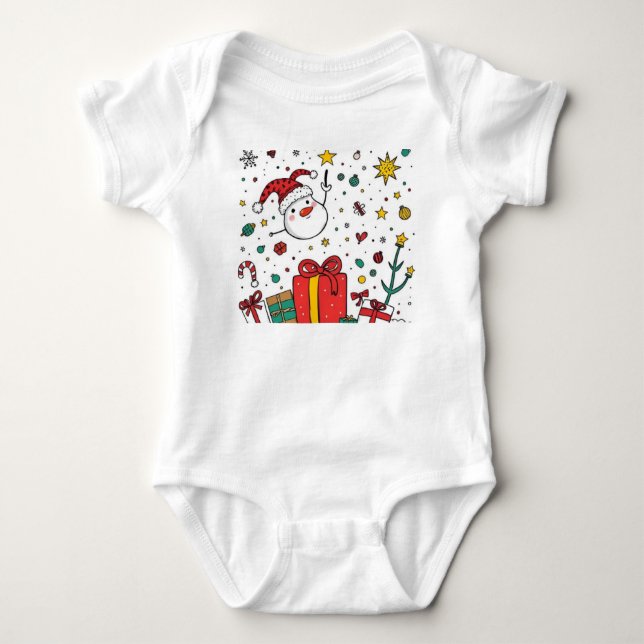 Body Para Bebé Navidades Cuidados Bebé (Anverso)