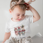 Body Para Bebé Navidades de acuarela de época animales<br><div class="desc">Transforme sus diseños vacacionales en un acogedor paisaje invernal con estos animales de color agua vintage. Estos ilustraciones PNG de alta resolución vienen con trasfondos transparentes, lo que los hace la adición perfecta a tus proyectos festivosPrepárate para infundir el espíritu festivo en tus productos, sobre todo si estás vendiendo en...</div>