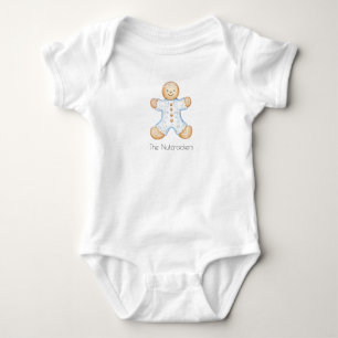Body Para Bebé Navidades de acuarela Nutcracker Cookie