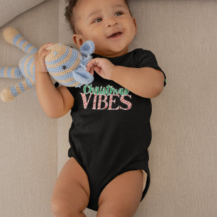 Body Para Bebé Navidades de caña de candy modernos