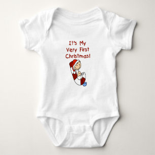 Body Para Bebé Navidades de Candy Cane