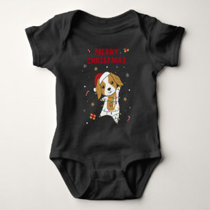 Body Para Bebé Navidades de Cocker Spaniel Perro Animales de Invi