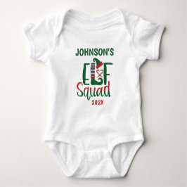 Body Para Bebé Navidades de Elf Squad que coinciden con la famili