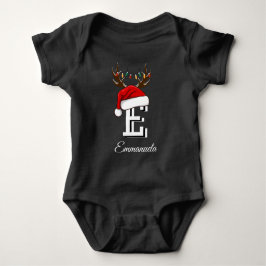 Body Para Bebé Navidades de familia monogramados que coinciden co