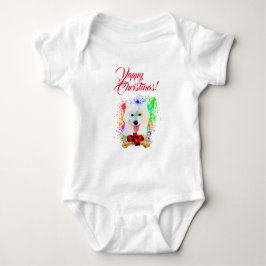 Body Para Bebé Navidades de Perro Yappy personalizados