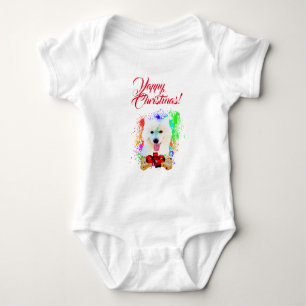Body Para Bebé Navidades de Perro Yappy personalizados