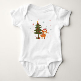 Body Para Bebé Navidades de renos ~ vacaciones