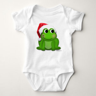 Body Para Bebé Navidades de Santa Hat Froggy Creeper de niños / O