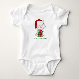 Body Para Bebé Navidades de Santa Pequeña Auxiliar