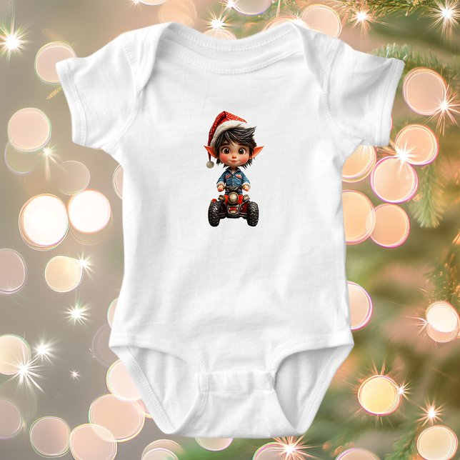 Body Para Bebé Navidades de todo el terreno Elf Baby Bodysuit (Subido por el creador)