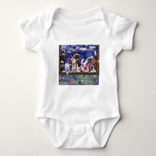 Body Para Bebé Navidades divertidos Baby Bodysuit Happy Farm Anim