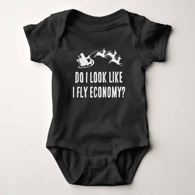 Body Para Bebé Navidades divertidos, Baby Bodysuit - ¿Vuelo a la  (Anverso)