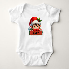 Body Para Bebé Navidades elfos alegres Baby Bodysuit