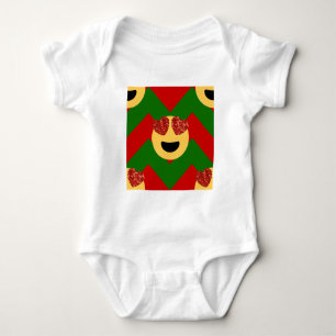 Body Para Bebé navidades emoji del ojo del corazón