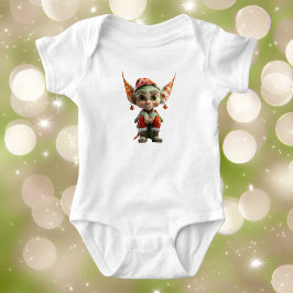 Body Para Bebé Navidades Goblin Elf Baby Bodysuit