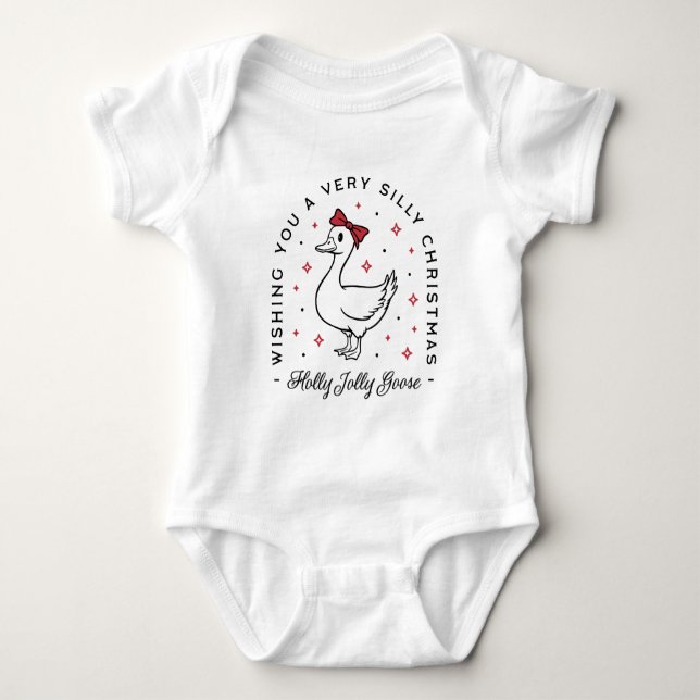 Body Para Bebé Navidades groseros desearían una coqueta adorable (Anverso)