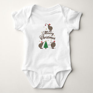 Body Para Bebé Navidades Kiwi