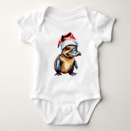 Body Para Bebé Navidades lindos platypus