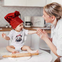 Body Para Bebé Navidades Panda", personalizable