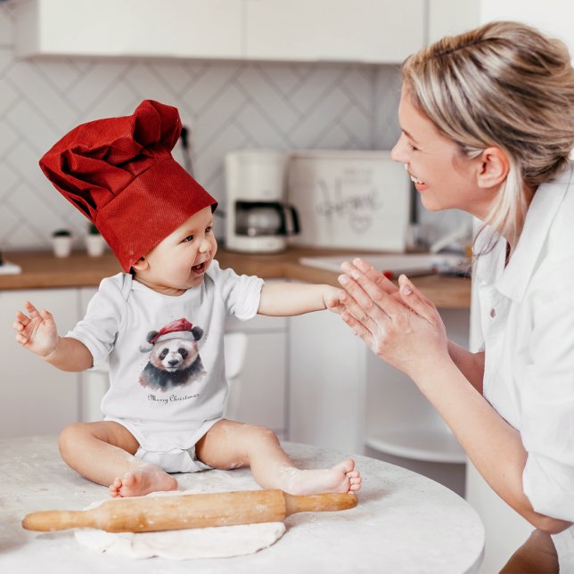 Body Para Bebé Navidades Panda", personalizable (Subido por el creador)