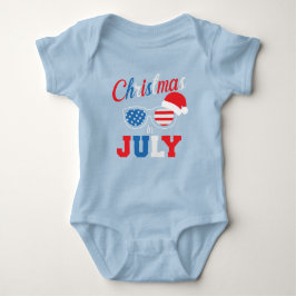Body Para Bebé Navidades patrióticos Julio unisex