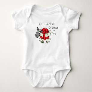 Body Para Bebé Navidades Personalizado de ovejas