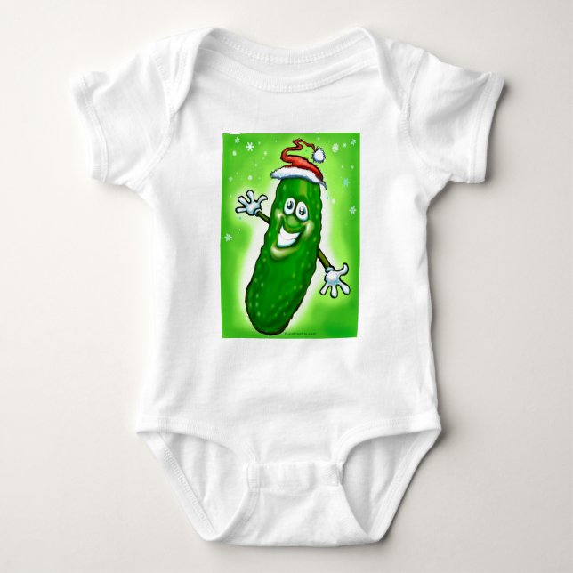 Body Para Bebé Navidades Pickle (Anverso)
