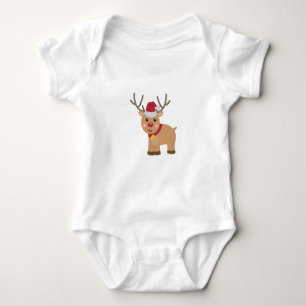 Body Para Bebé Navidades ratos renos
