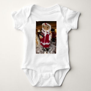 Body Para Bebé Navidades Skater Teddy Bear T-Shirt