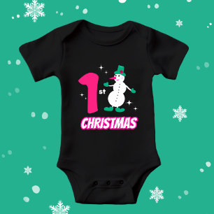 Body Para Bebé Navidades snowman