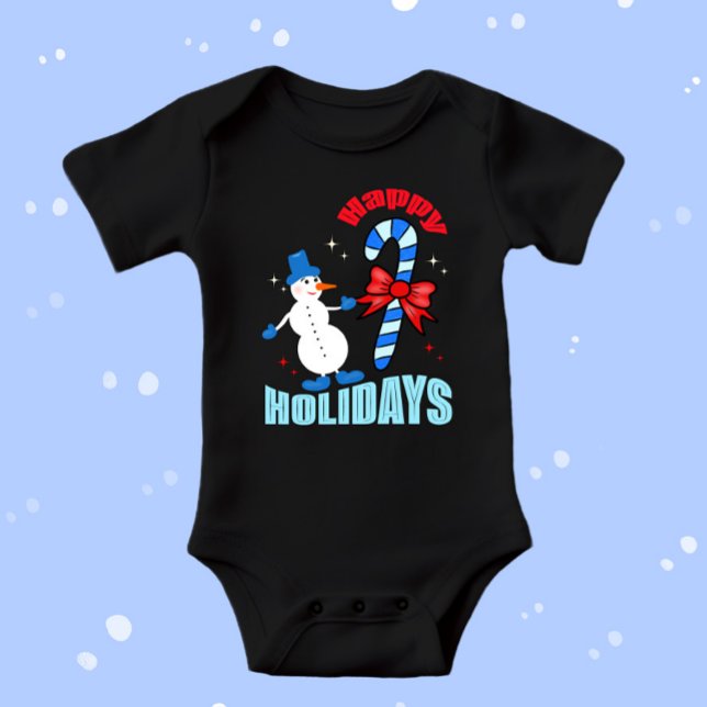 Body Para Bebé Navidades snowman (Subido por el creador)