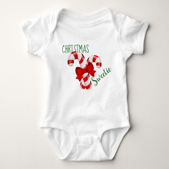 Body Para Bebé Navidades Sweetie Baby Bodysuit (Anverso)
