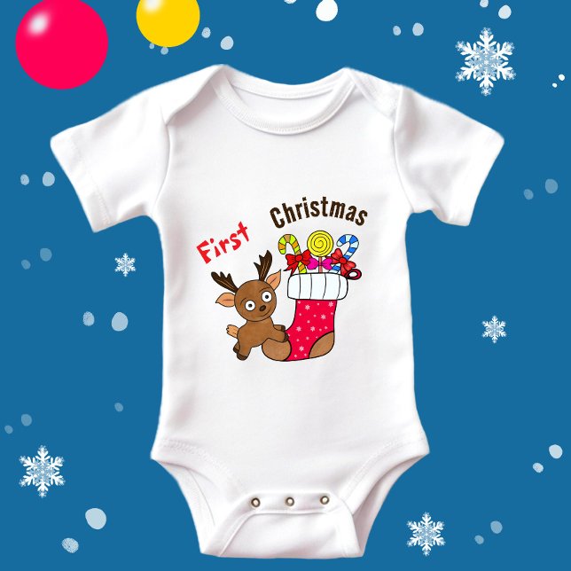 Body Para Bebé Navidades venados (Subido por el creador)