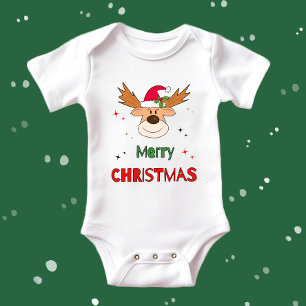 Body Para Bebé Navidades venados