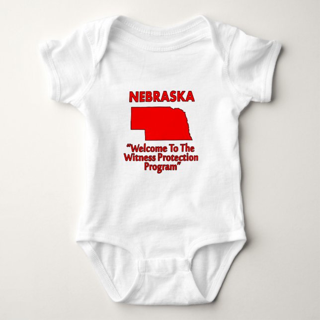 Body Para Bebé Nebraska - Programa de Protección de Testigos (Anverso)