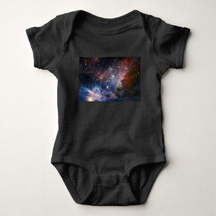 Body Para Bebé Nebulosa Carina Rojo y Azul Telescopio Hubble