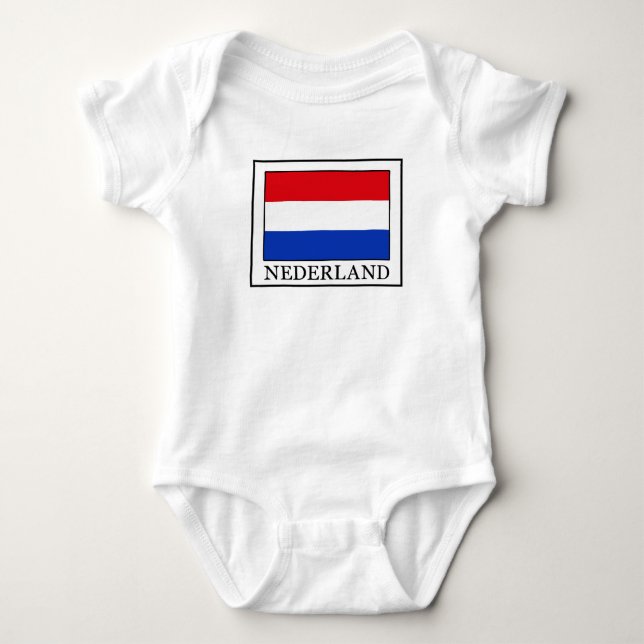 Body Para Bebé Nederland (Anverso)