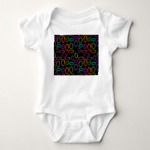 Body Para Bebé Neon Ovals