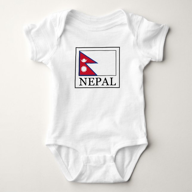 Body Para Bebé Nepal (Anverso)