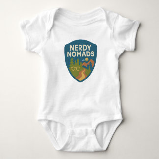 Body Para Bebé Nerdy Nomads Baby Bodysuit - Adorable Adventure Aw