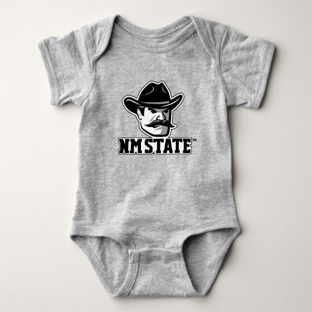 Body Para Bebé New Mexico State Aggies (Anverso)