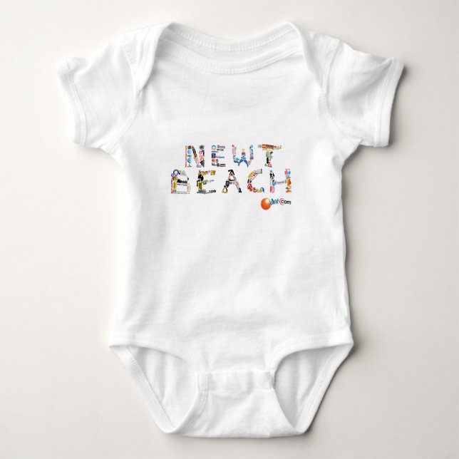 Body Para Bebé Newt Beach Official CoolBaby™ (Anverso)