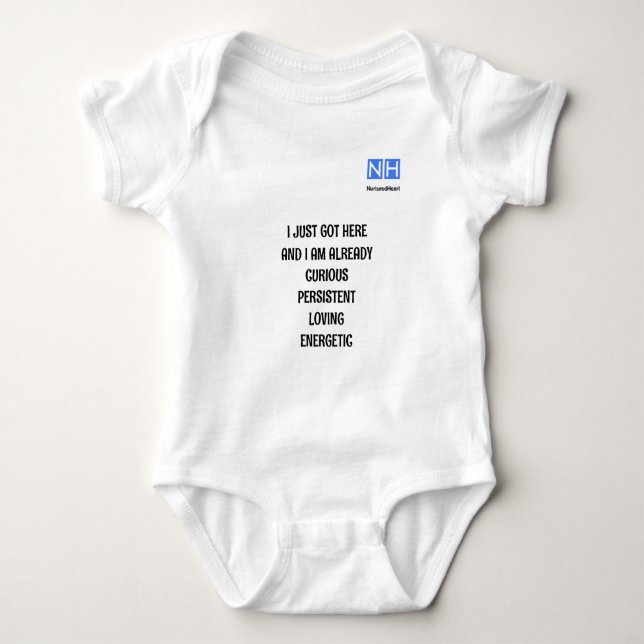 Body Para Bebé NHI Baby Clothing (Anverso)