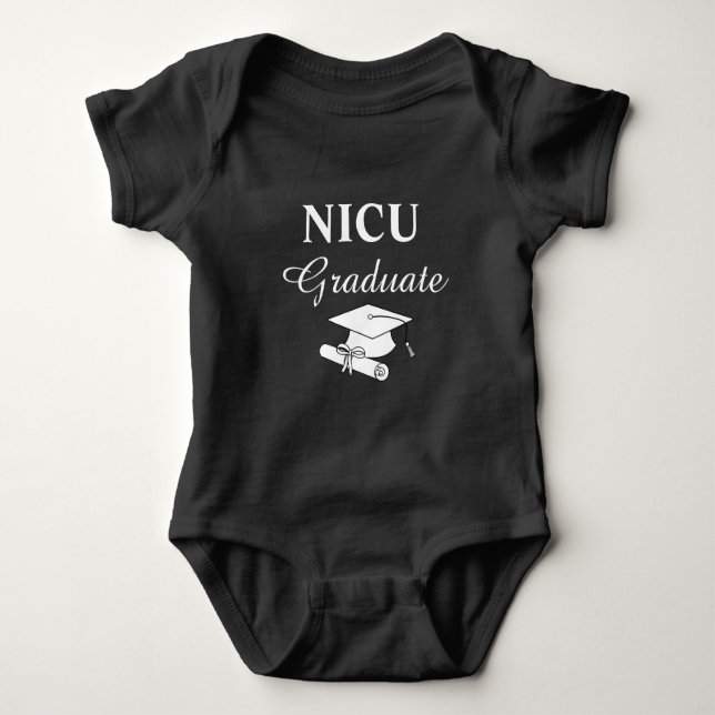 Body Para Bebé NICU Graduate Bodysuit (Anverso)