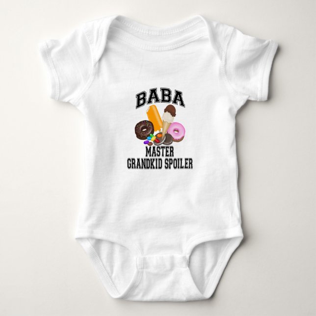 Body Para Bebé Nieto Spoiler Baba (Anverso)