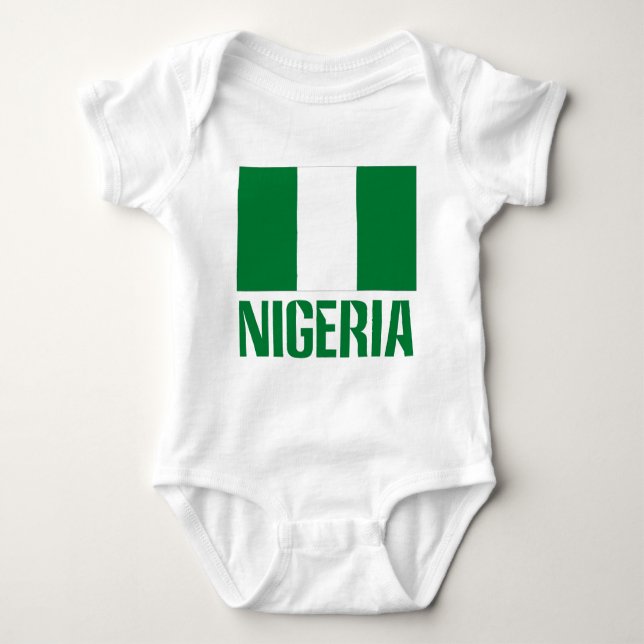 Body Para Bebé Nigeria (Anverso)